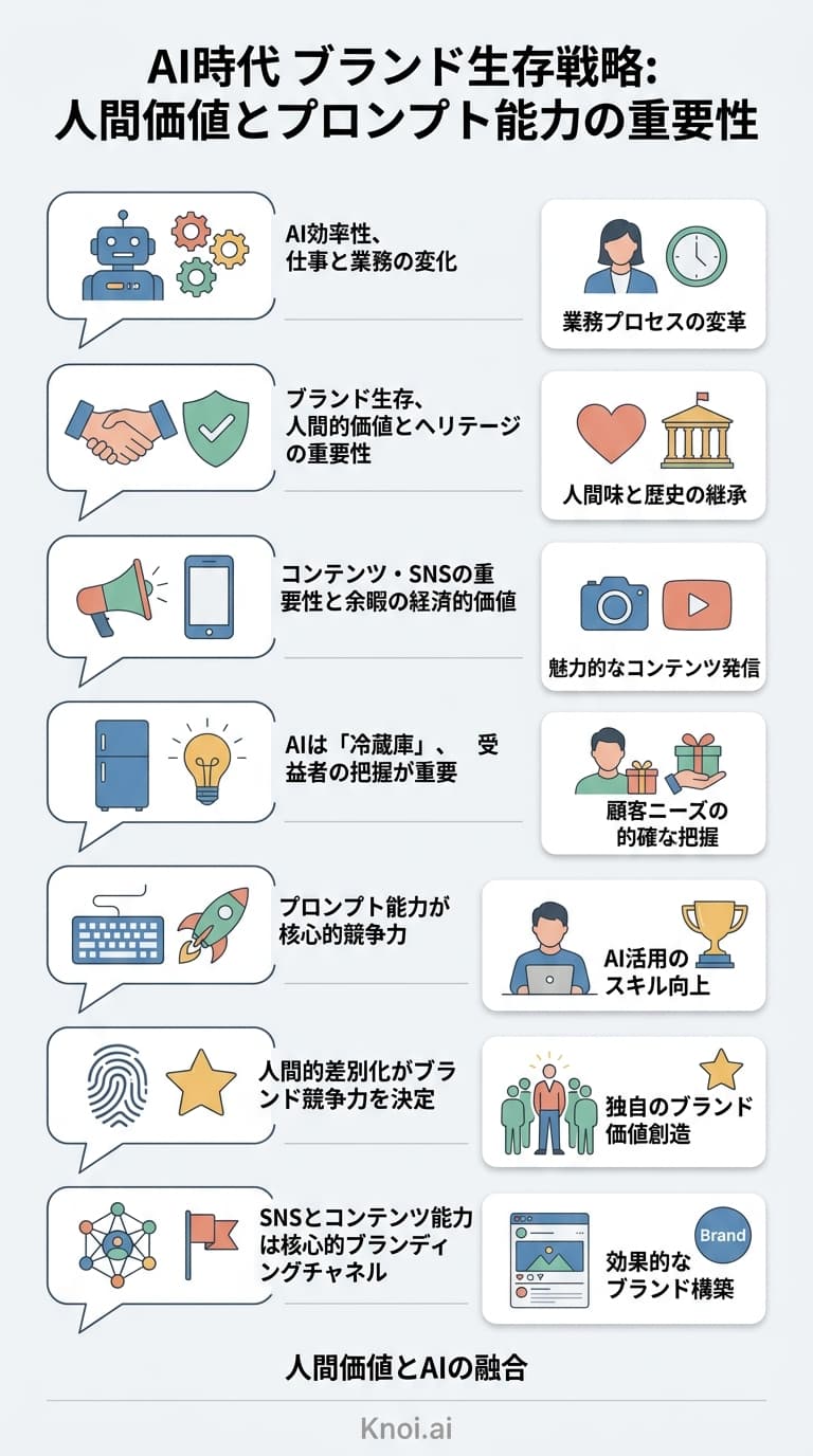 Knoi AI meeting infographic