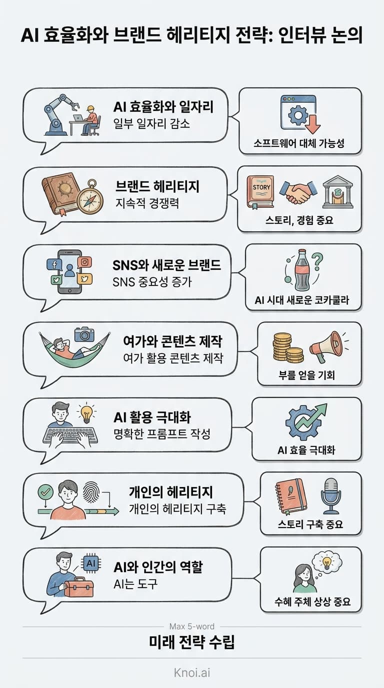 Knoi AI meeting infographic